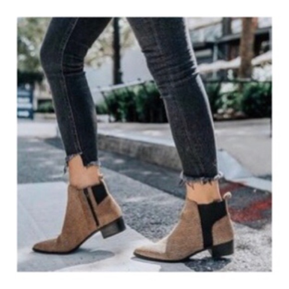 crown vintage afessa bootie leopard